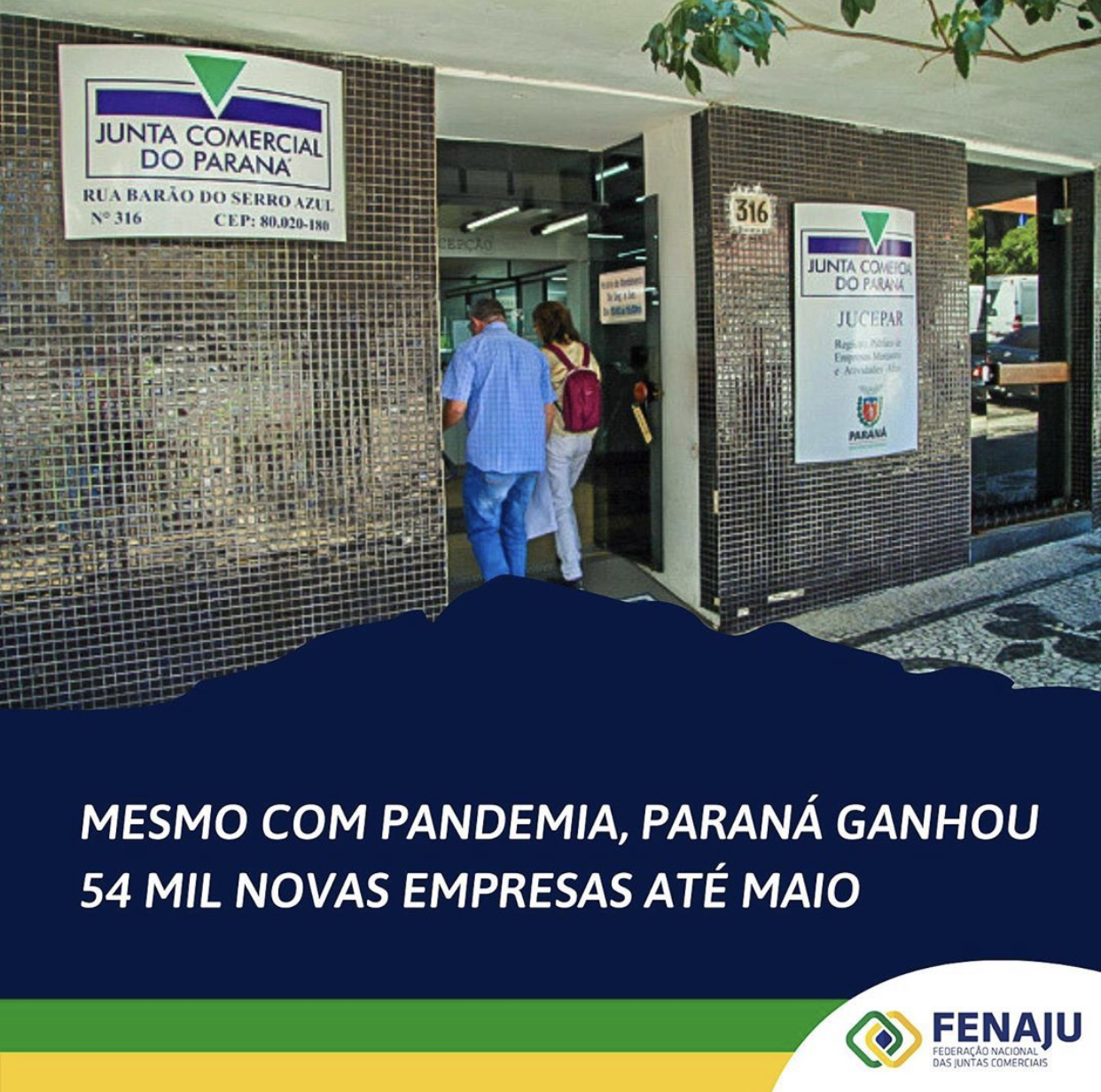 Read more about the article Mesmo com pandemia, Paraná ganhou 54 mil novas empresas até maio