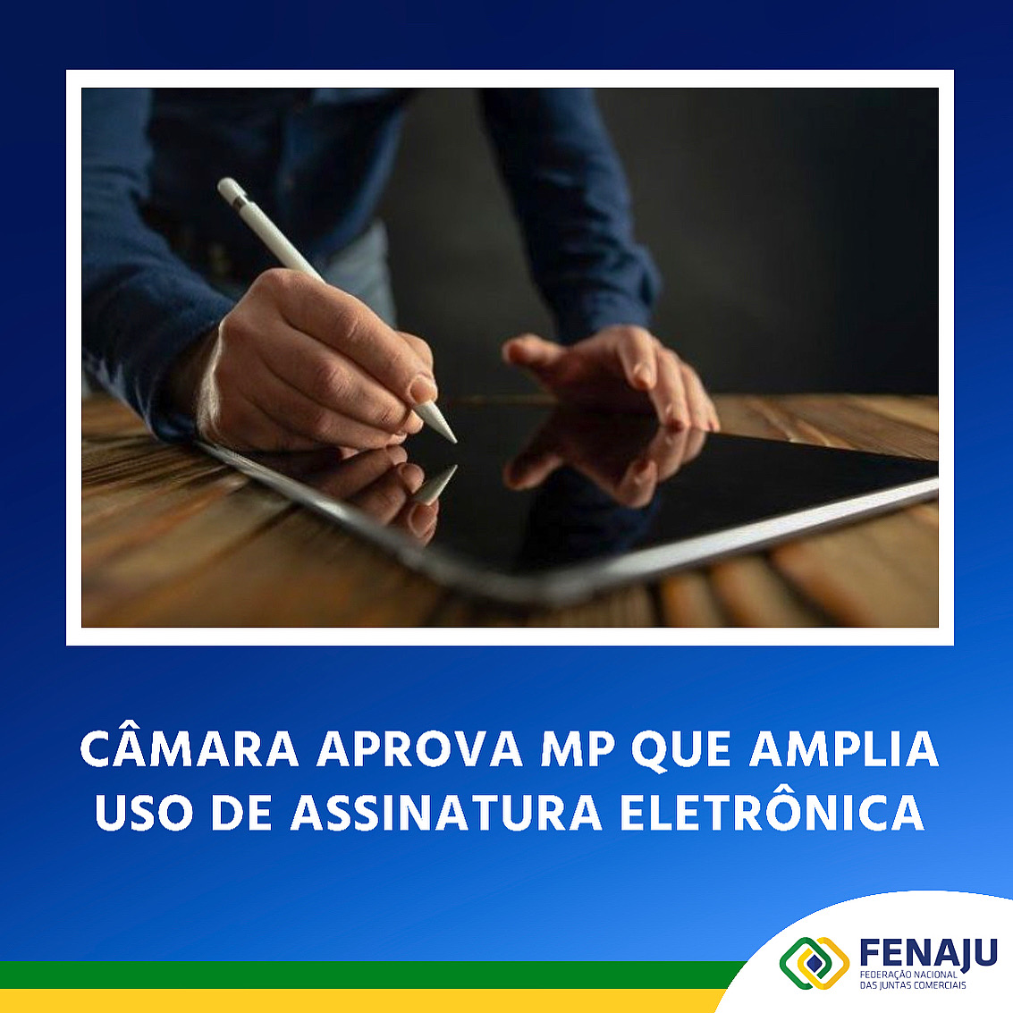 Read more about the article Câmara aprova MP que amplia uso de assinatura eletrônica