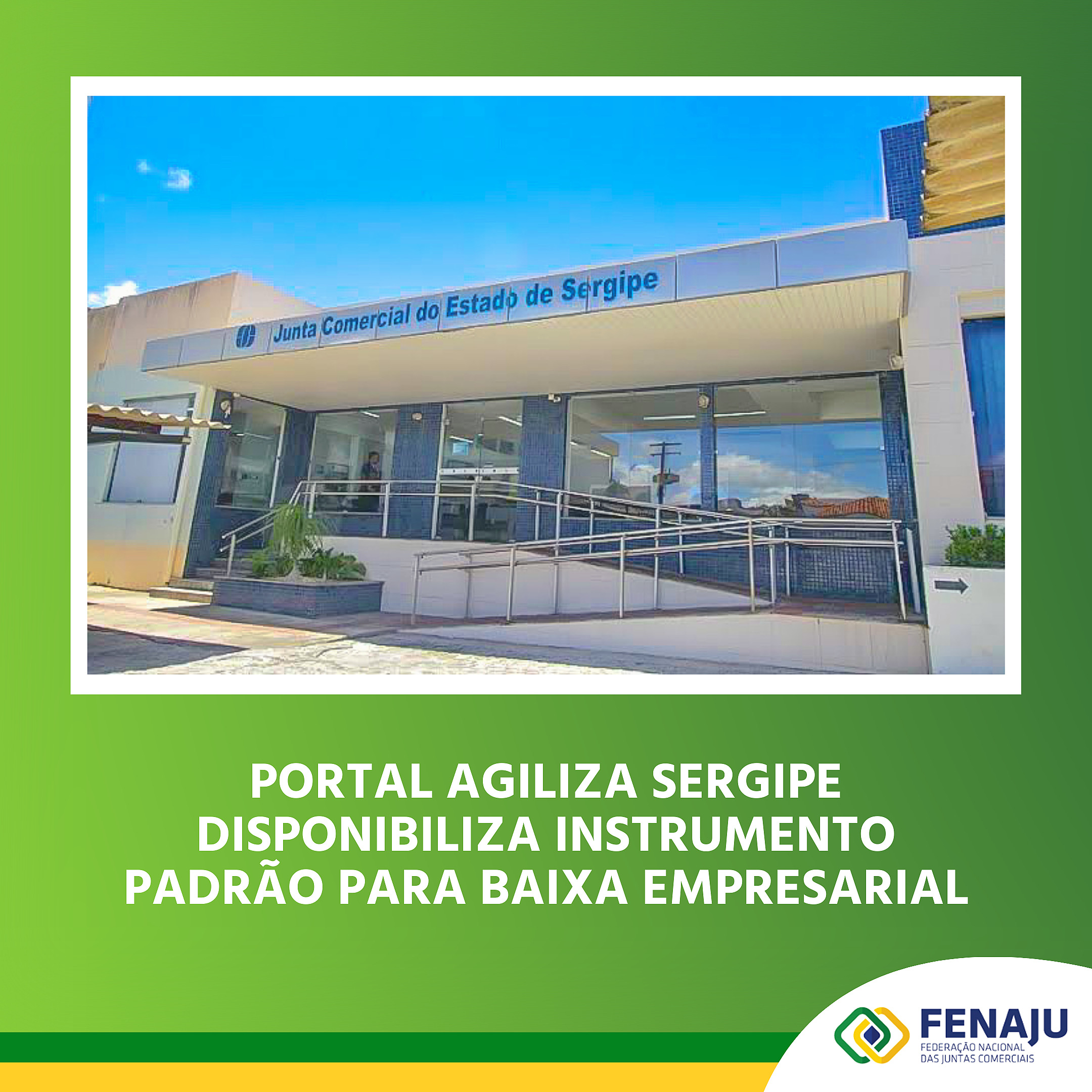 Read more about the article Portal Agiliza Sergipe disponibiliza instrumento padrão para baixa empresarial
