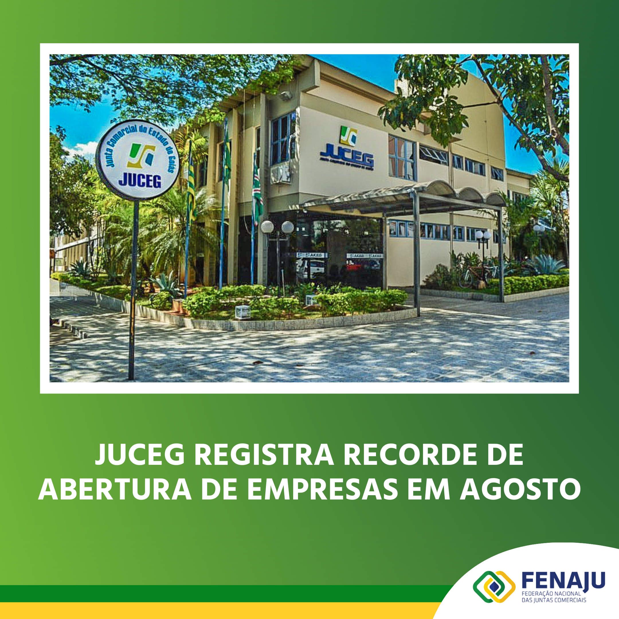 Read more about the article Juceg registra recorde de abertura de empresas em agosto