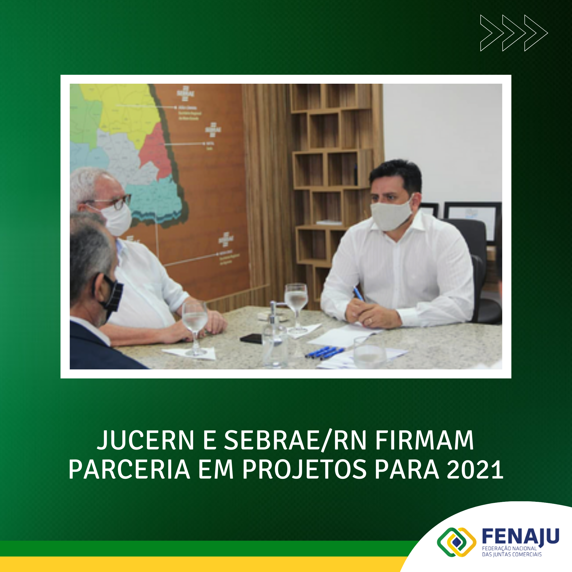 Read more about the article JUCERN e SEBRAE/RN firmam parceria em projetos para 2021