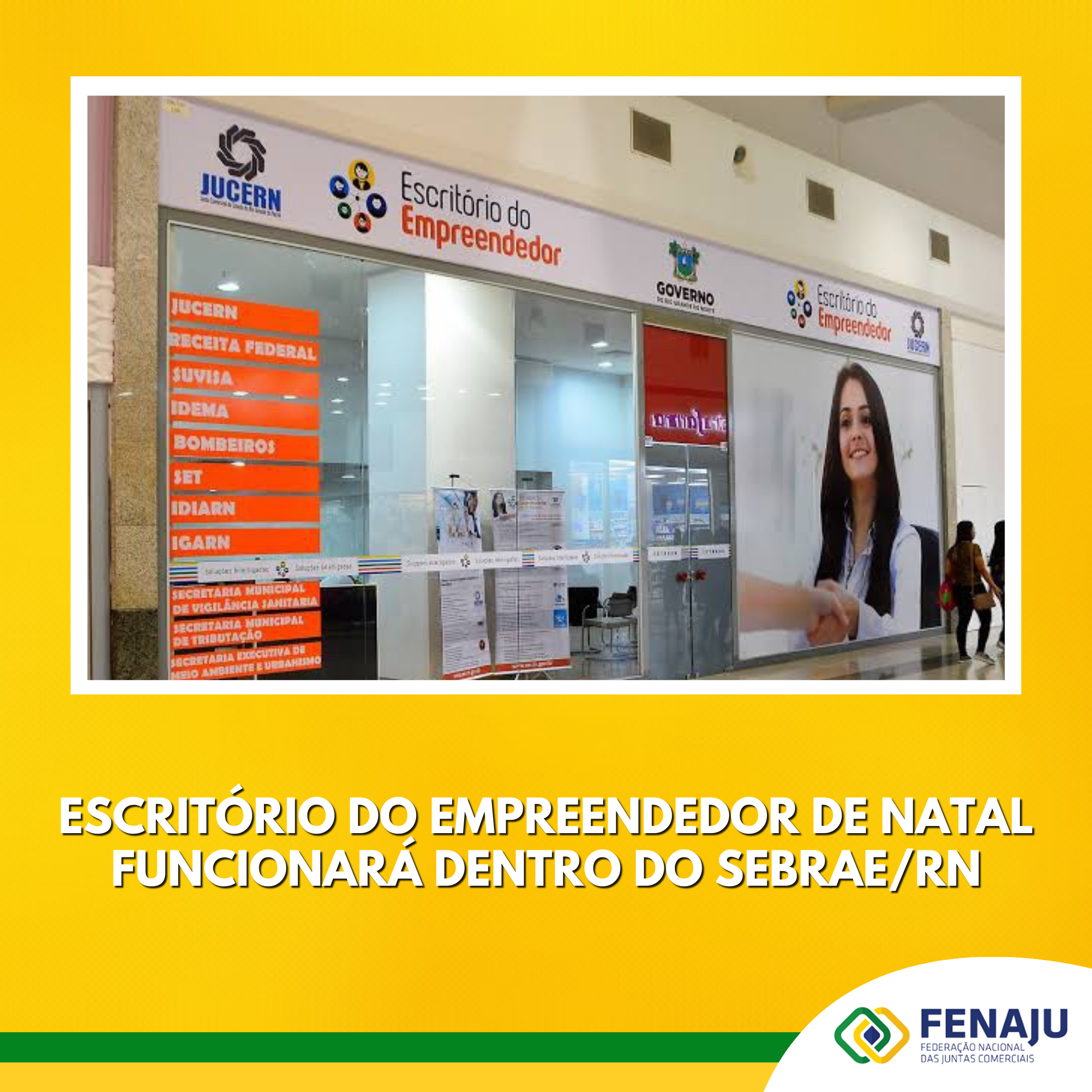 Read more about the article Escritório do Empreendedor de Natal funcionará dentro do Sebrae/RN