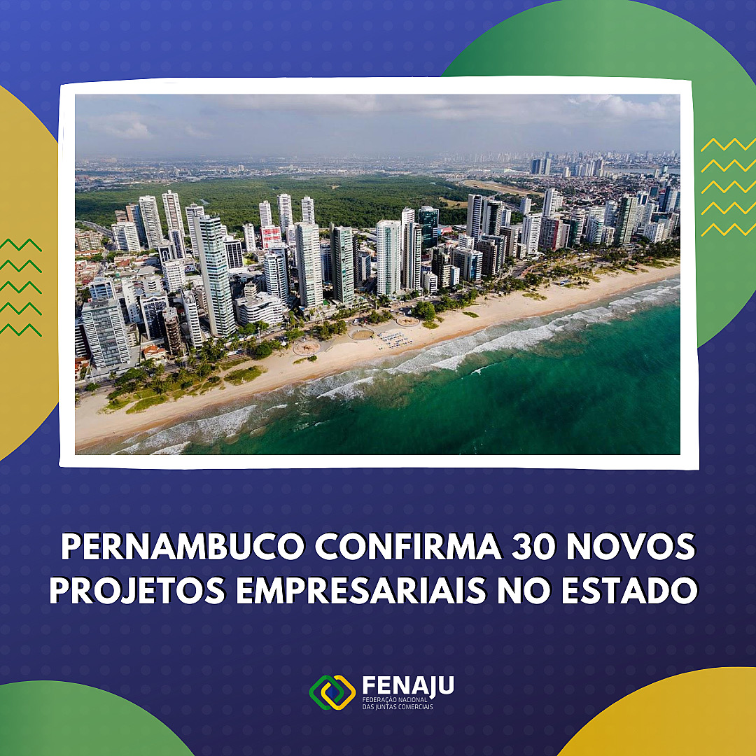Read more about the article Pernambuco confirma 30 novos projetos empresariais no estado