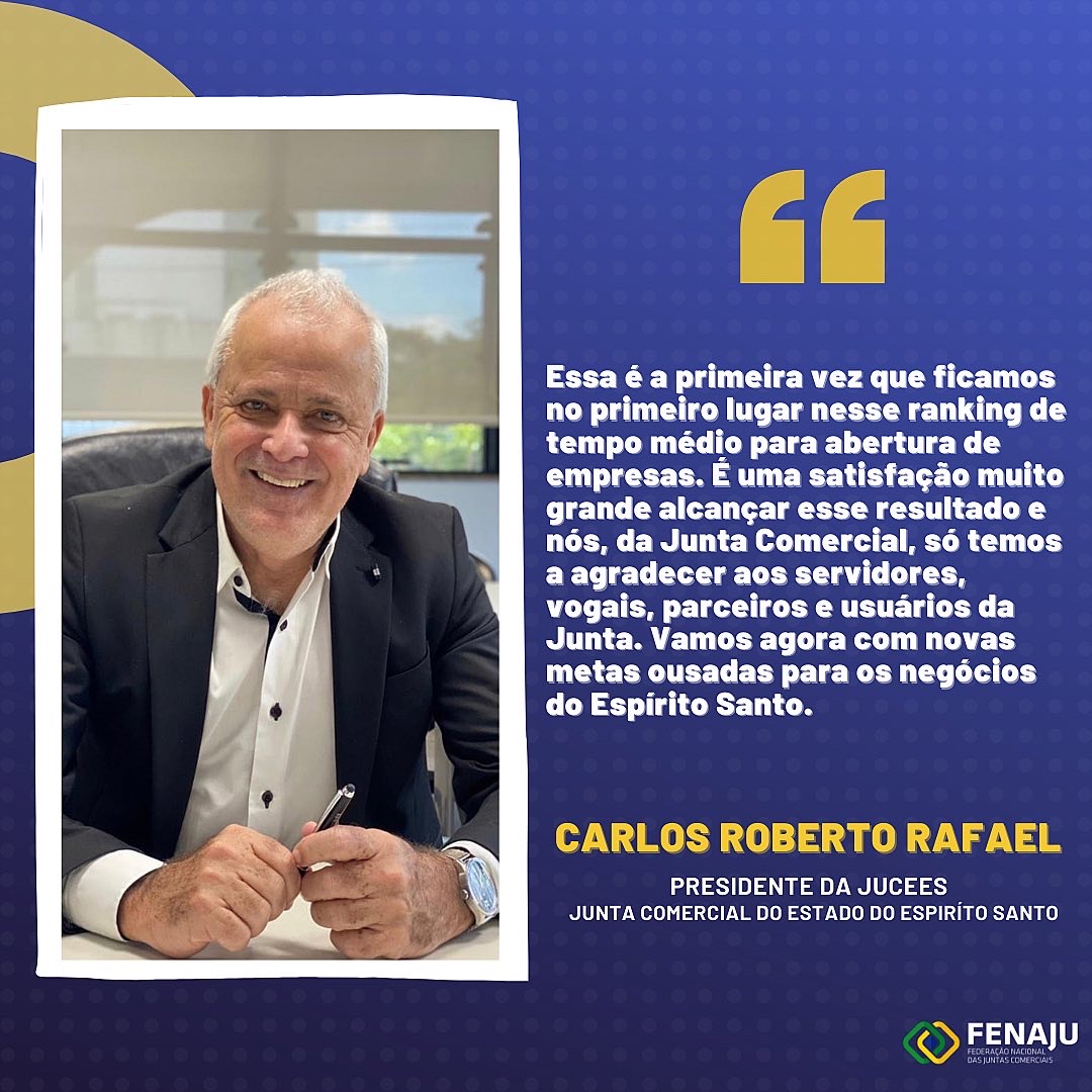 Read more about the article Espírito Santo é o primeiro lugar no ranking nacional do tempo médio de abertura de empresas