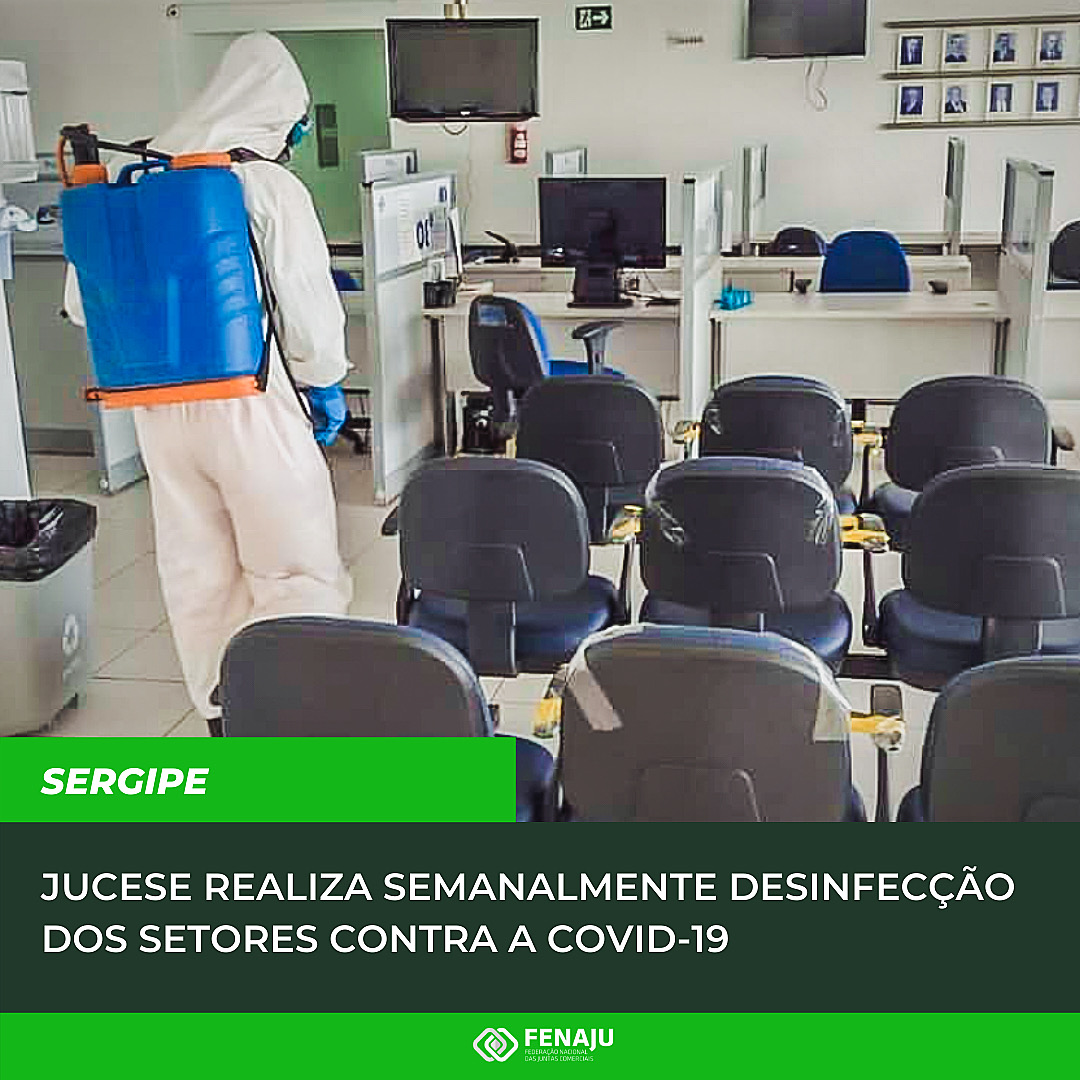 Read more about the article Jucese realiza semanalmente desinfecção dos setores contra a covid-19