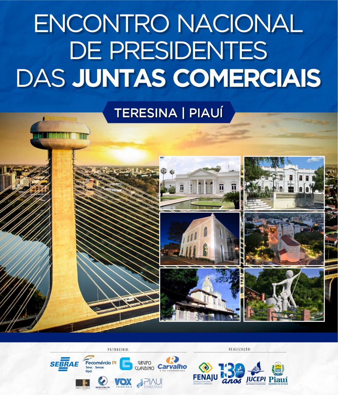 Read more about the article Teresina sediará Encontro Nacional de Presidentes das Juntas Comerciais 
