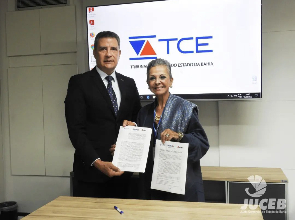TCE/BA e JUCEB firmam acordo de cooperação 